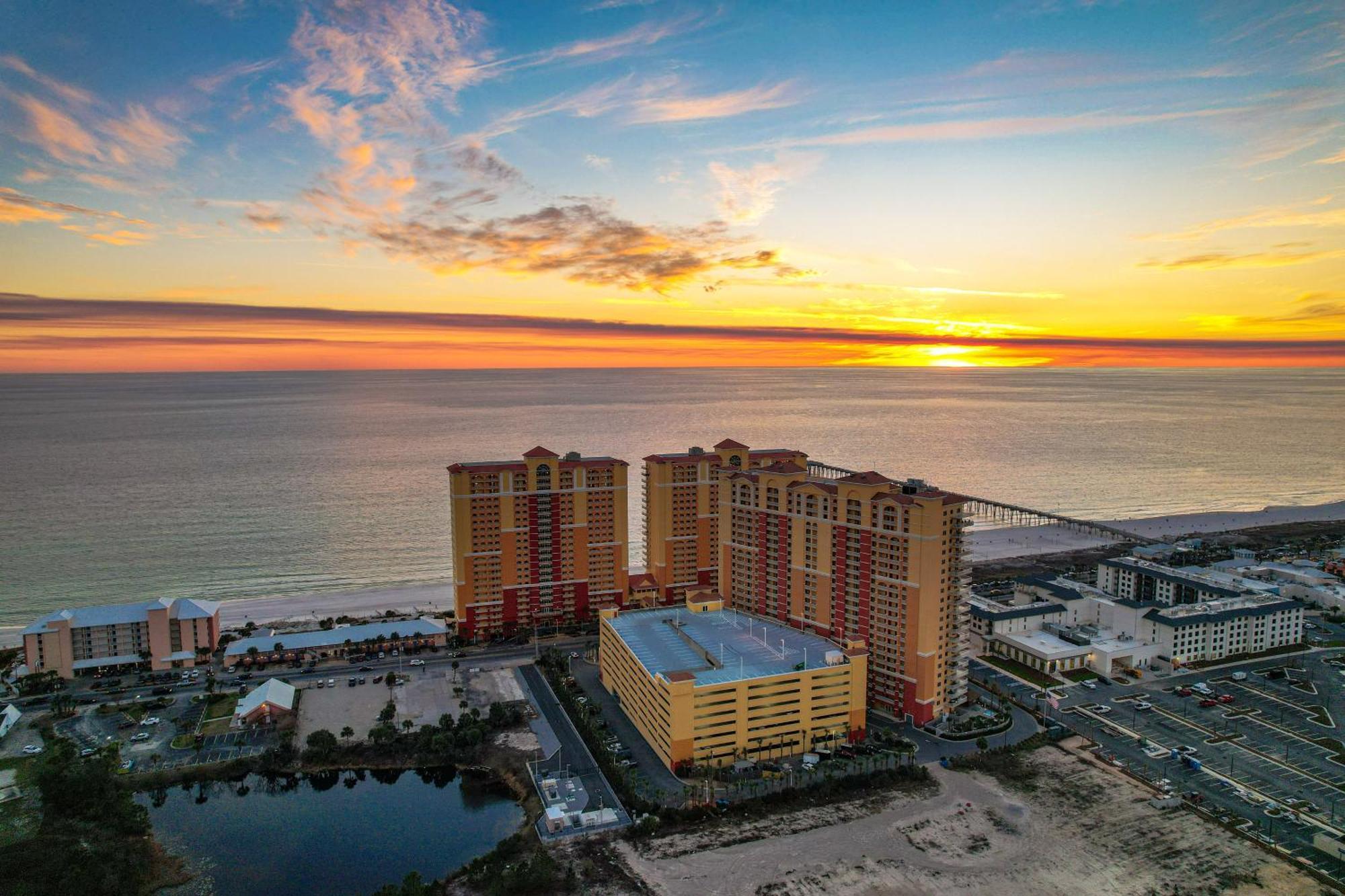 Calypso 2-1009 Beautiful Ocean Views With Front Balcony! * Panama City Beach
